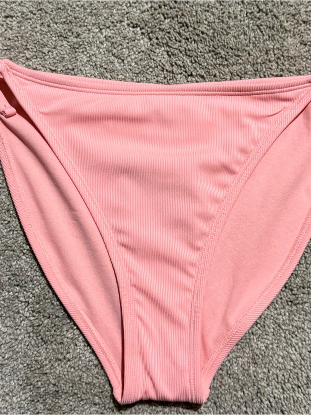 Shade & Shore Coral Pink Bikini Bottom- Medium